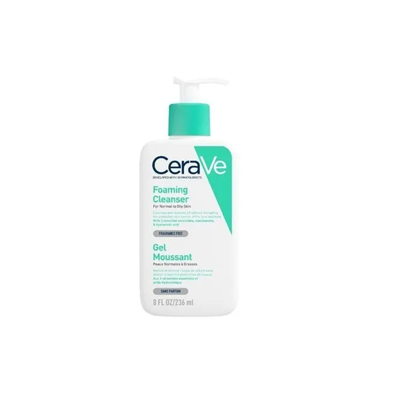 CeraVe Foaming Cleanser For Normal To Oily Skin 237ml