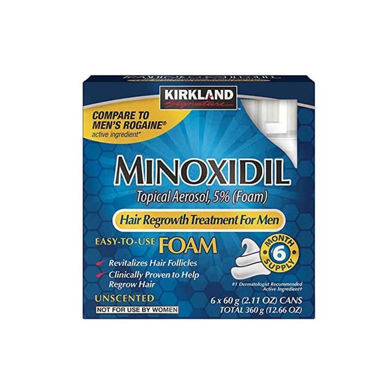Kirkland Signature Minoxidil Foam For Men 6 Month