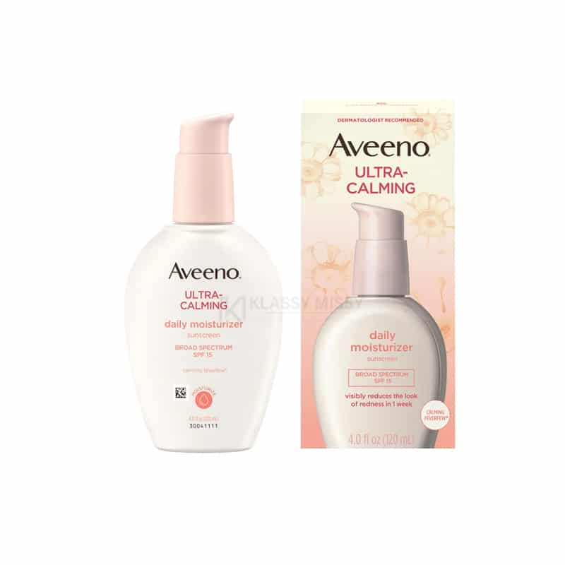Aveeno Ultra-Calming Daily Moisturizer Sunscreen SPF15 -120ml