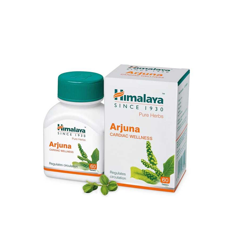 Himalaya Pure Herbs Arjuna Cardiac Wellness -60 Tablet