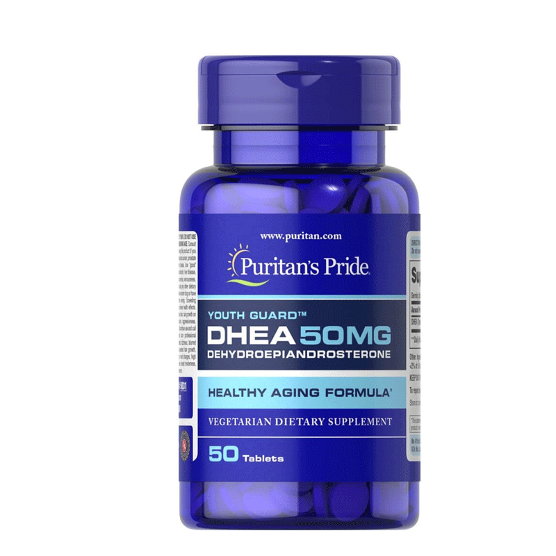 Puritan’s Pride Dhea 50mg 50 Tablets
