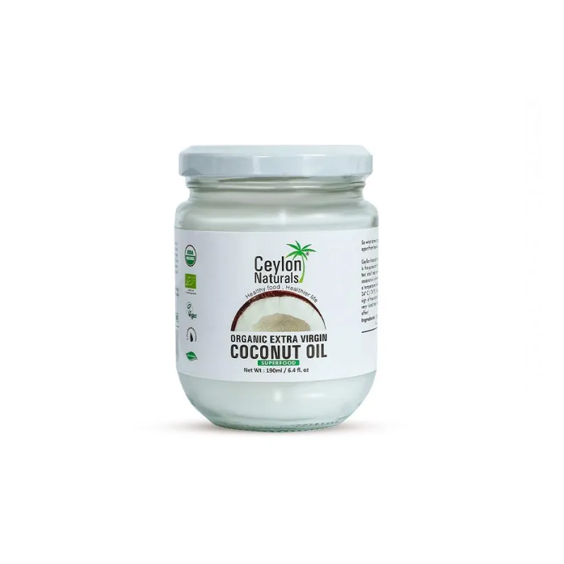 Ceylon Naturals Organic Extra Virgin Coconut Oil 200 ml