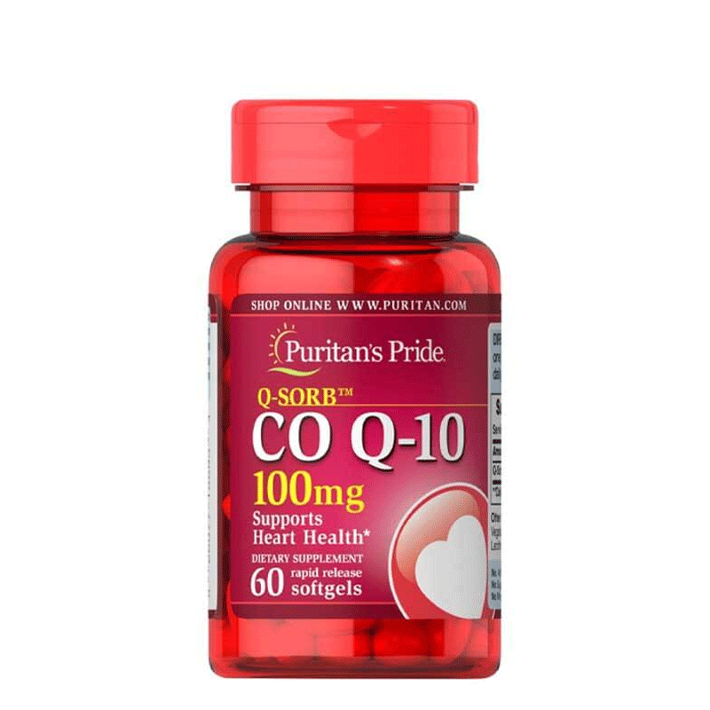 Puritan’s Pride Q-SORB Co Q-10 100mg 60 Softgels