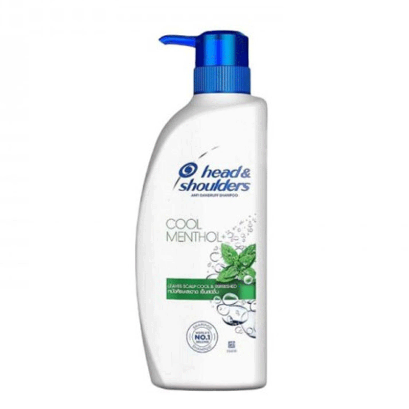 Head & Shoulders Cool Menthol Anti-Dandruff Shampoo (450ml)