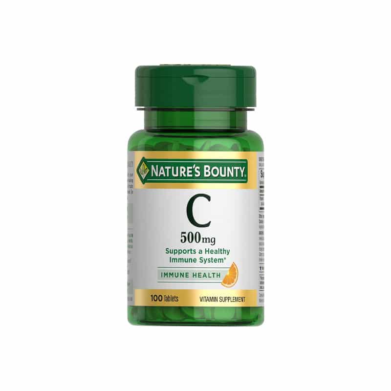 Nature's Bounty Vitamin C 500 mg 100 Tablet (USA)