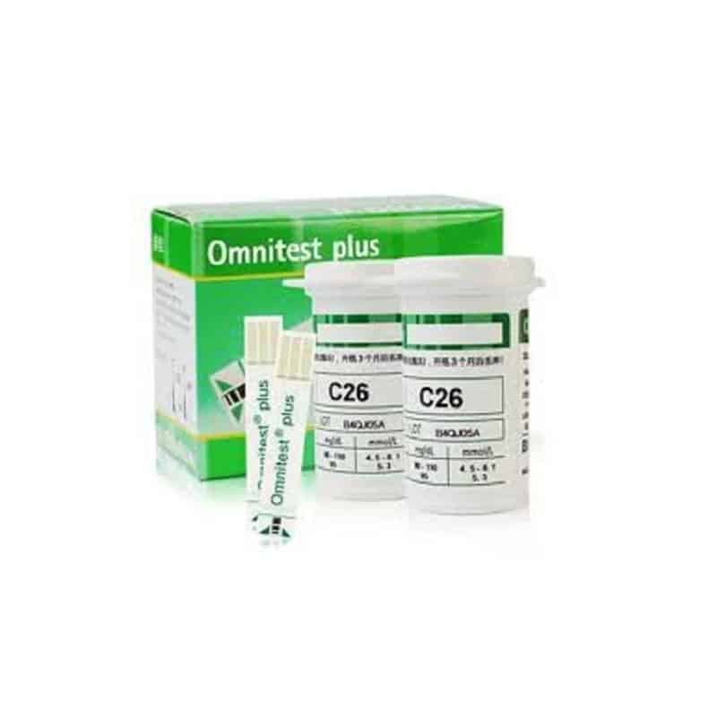 Omnitest Blood Glucose Test Strip 50/25's