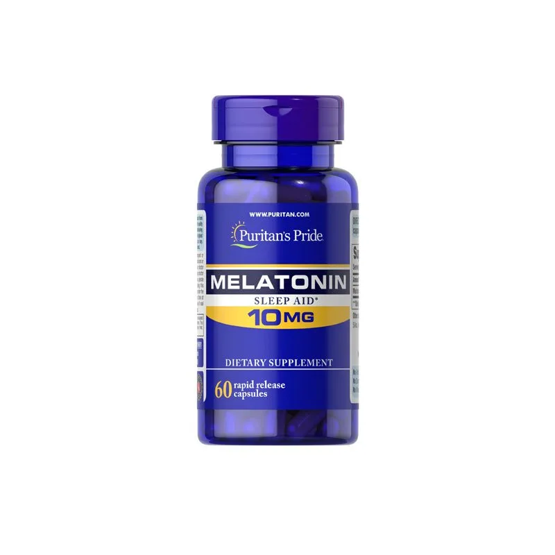 Puritans Pride Melatonin 10mg 60 Capsules