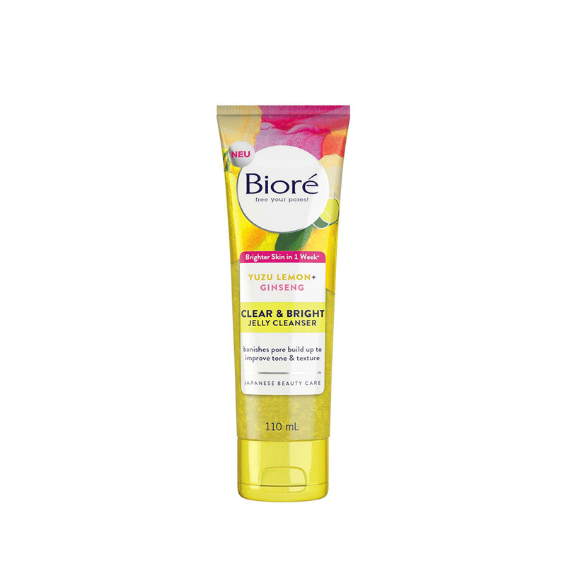 Biore Clear & Bright Jelly Cleanser Face Wash (110ml)
