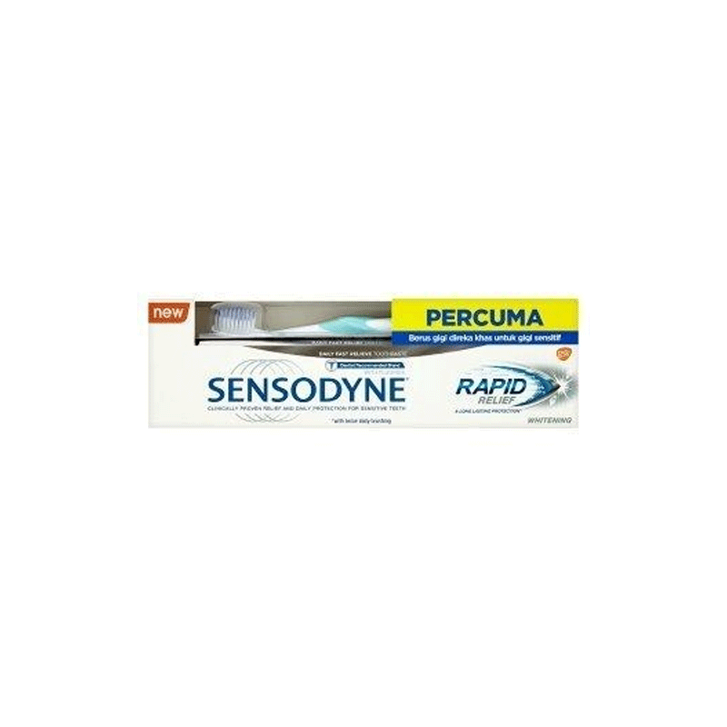 Sensodyne Rapid Relief 100g with Brush