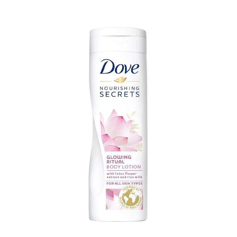 Dove Nourishing Secrets Glowing Ritual Body Lotion (with lotus flower extract and rice milk) 400ml