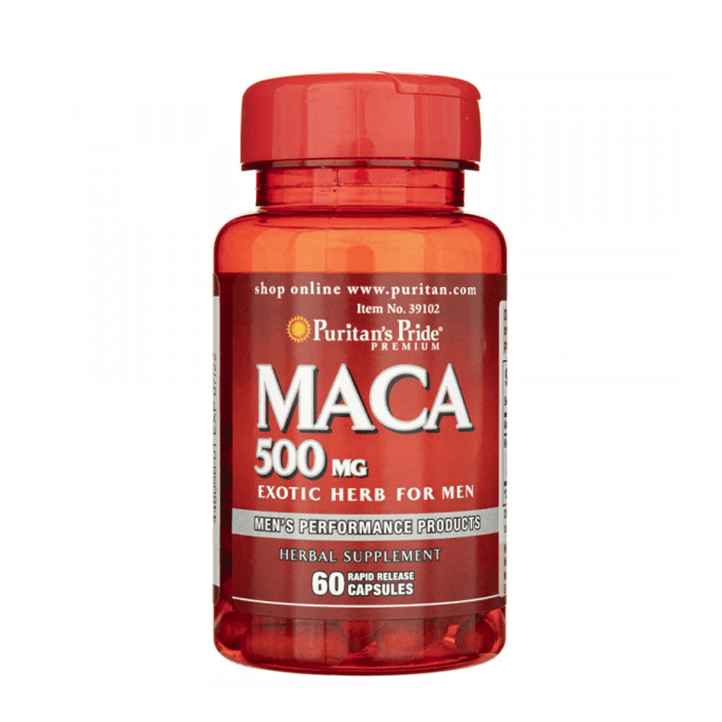 Puritan’s Pride Maca 500mg 60 Capsules