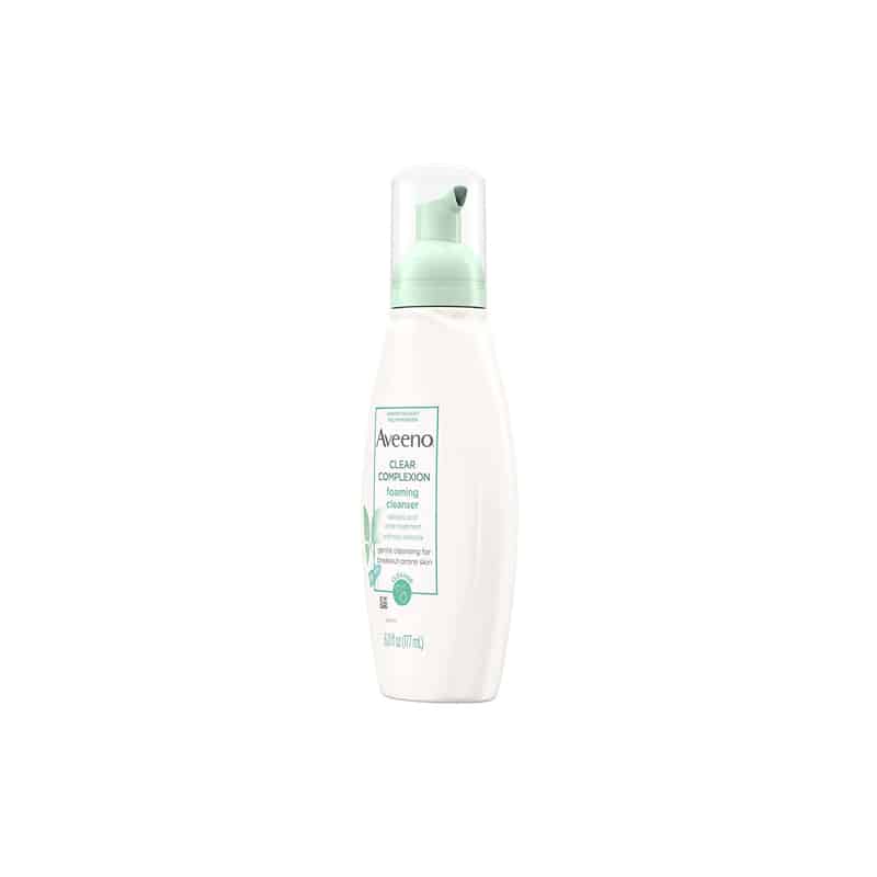 Aveeno Clear Complexion Foaming Salicylic Acid Face Cleanser 177ml
