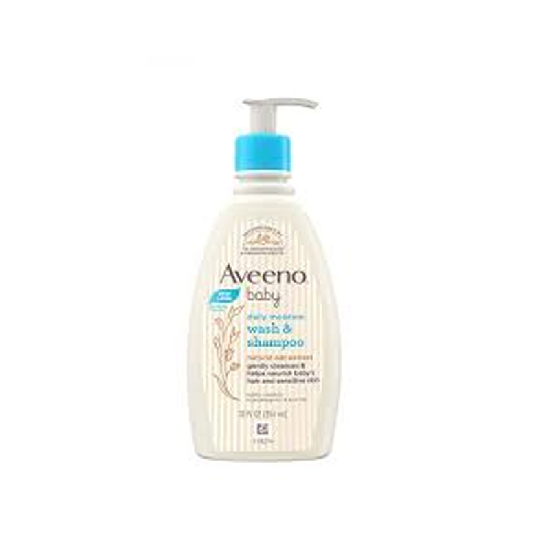 Aveeno Baby Daily moisture Wash & Shampoo 354ml