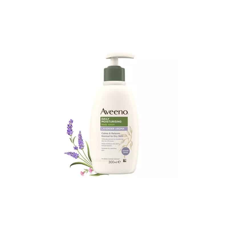 Aveeno Daily Moisturising Body Lotion Lavender Aroma 300ml