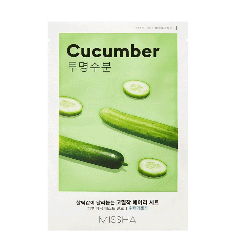 Missha Airy Fit Sheet Mask (Cucumber) 19g