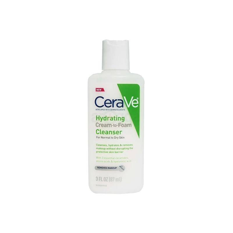 CeraVe Hydrating Cream To Foam Cleanser 87ml