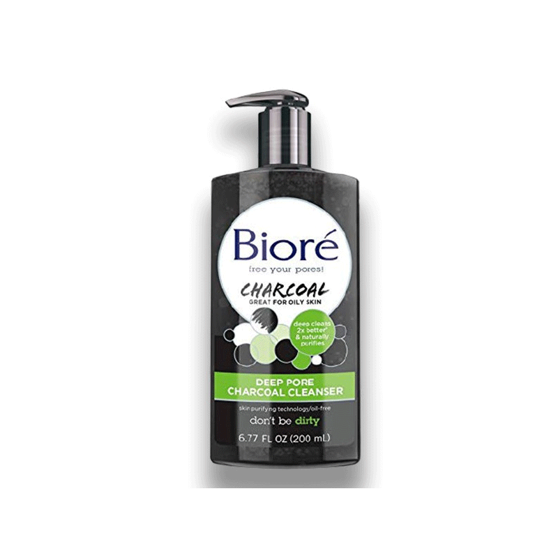 Biore Deep Pore Charcoal Cleanser (200ml)