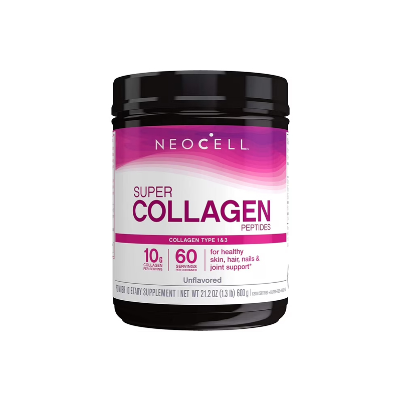 Neocell Super Collagen Unflavored Powder Types 1&3 600g (USA)