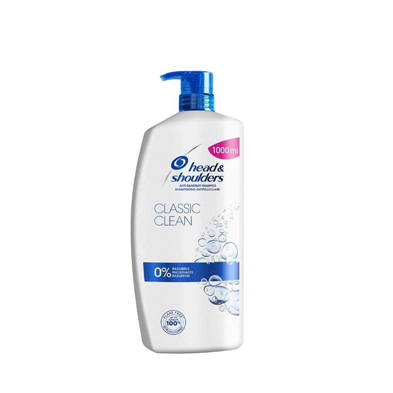 Head & Shoulders Classic Clean Shampoo 1000ml