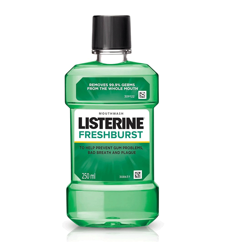 Listerine Fresh Burst Mouthwash 250ml