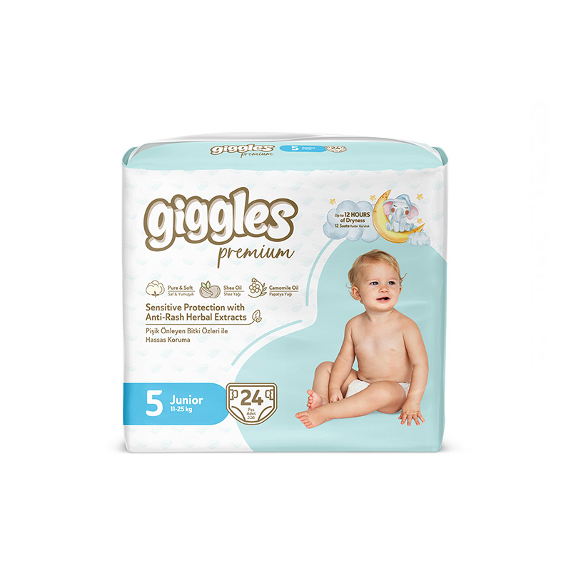 Giggles Premium Twin Pack 11-25Kg