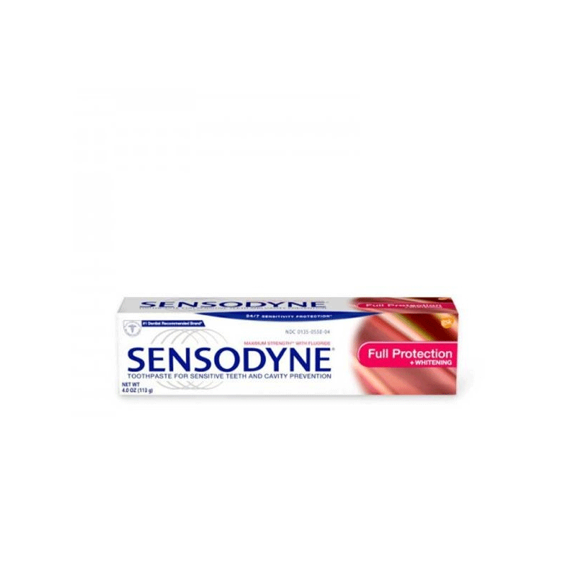 Sensodyne Toothpaste Full Protection + Whitening For Sensitive Teeth And Cavity Prevention – 113g