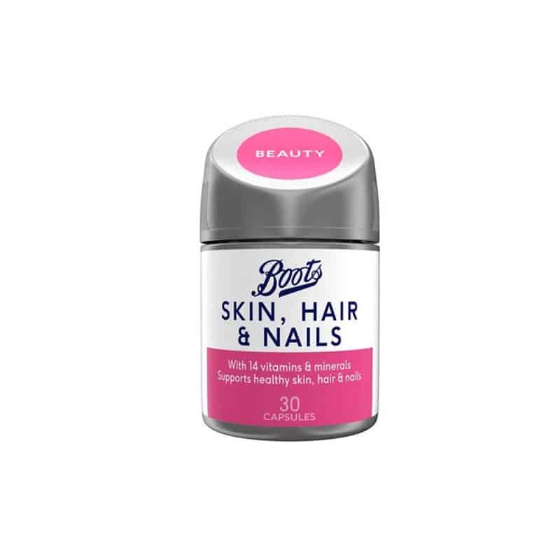 Boots with 15 vitamins Skin, Hair & Nails 30 Capsules