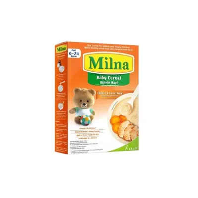 Milna Baby Cereal Chicken & Carrot Soup-120g