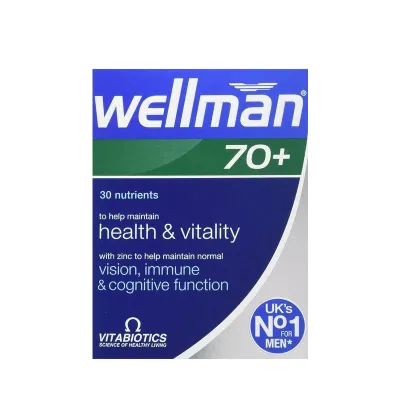 Vitabiotics Wellman 70+ – Comprehensive Nutrition for men
