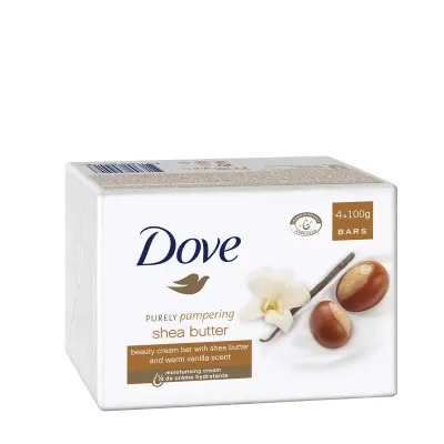 Dove Purely Pampering Shea Butter Beauty Bar 4x100g