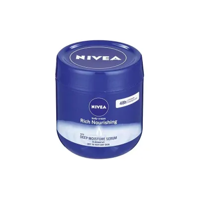 Nivea Body Cream & Deep Moisture Serum Rich Nourishing 400ml