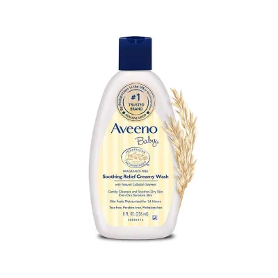 Aveeno Baby Soothing Relief Creamy Wash – 236ml