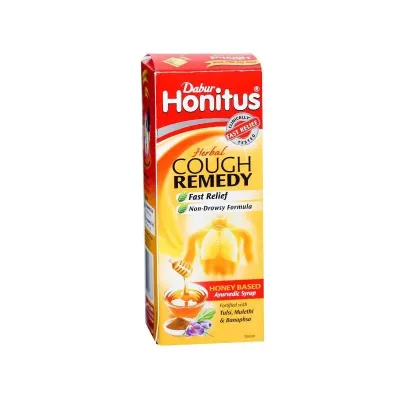 Dabur Honitus Cough Remedy Ayurvedic Syrup -(100) ml