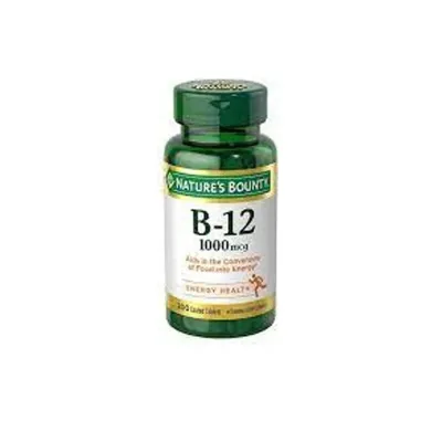 Nature’s Bounty Vitamin B12 1000mcg 100 Tablets