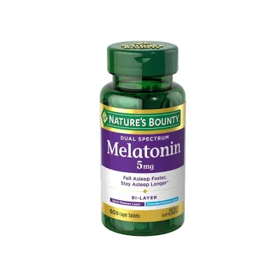Nature’s Bounty Melatonin 5mg 60 Tablets (USA)
