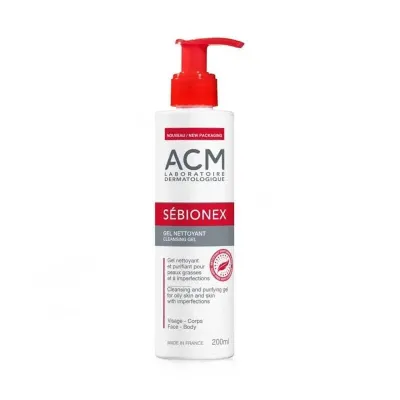 ACM Sebionex Cleansing Gel Cleanser for Acne 200ml