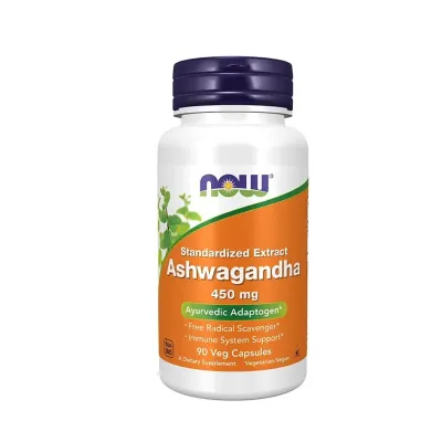 NOW Ashwagandha Extract 450 mg 90 VEG CAPS