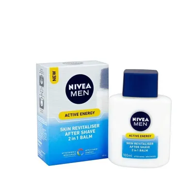 Nivea Men Active Energy Skin Revitaliser After Shave 2-in-1 Balm (100ml)