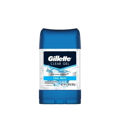 Gillette Anti-Perspirant Deodorant Clear Gel Cool Wave 80g