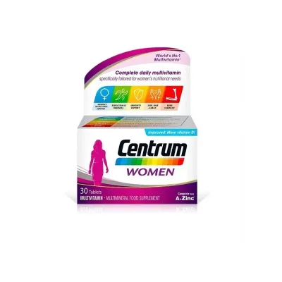 Centrum Women Multivitamins and Minerals -30 Tabs