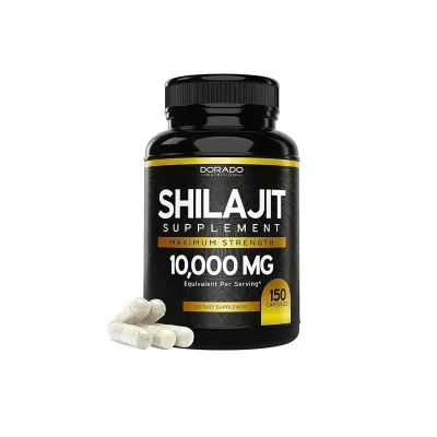 Dorado Nutrition Shilajit Supplement 10,000 MG – 150 Capsules