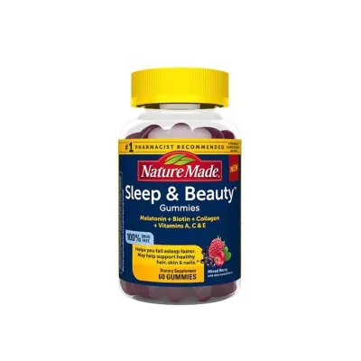 Nature Made Sleep & Beauty Gummies – 60 Gummies