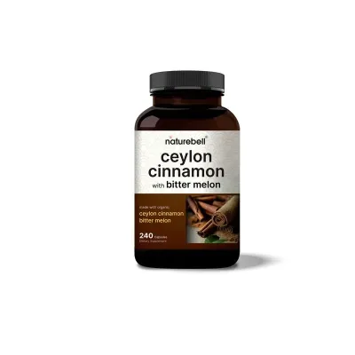 NatureBell Ceylon Cinnamon Per Serving, 240 Capsule