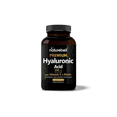 NatureBell Hyaluronic Acid Supplements 250mg 240 Capsules