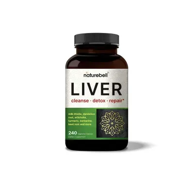 Naturebell Liver Cleanse Detox & Repair 240 Veggie Capsules