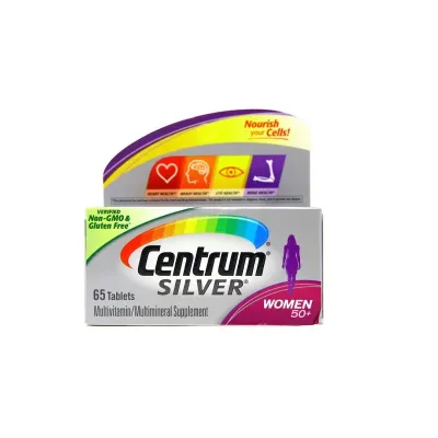 Centrum Silver Women 50+ Multivitamin, Vitamin D3, -(65)Tablets
