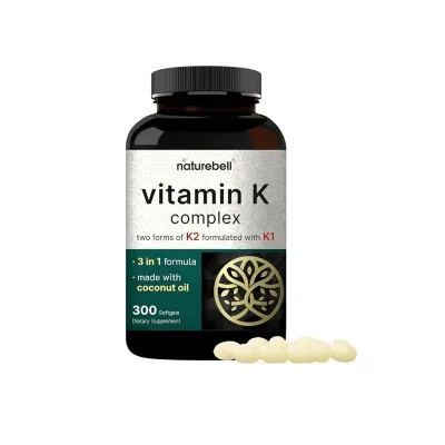 NatureBell Vitamin K Complex, 300 Capsules