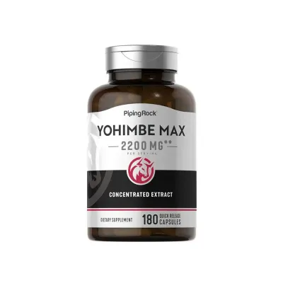 Piping Rock Yohimbe Max 2200 mg 180 Capsules