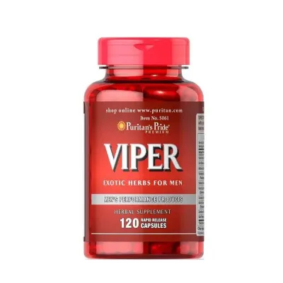 Puritan’s Pride Viper Men’s Performance Product 120 Rapid Release Capsules