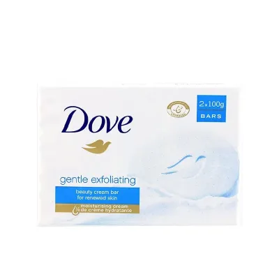Dove Gentle Exfoliating Beauty Cream Bar 2x100g